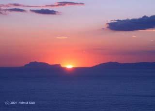 Capri sundown