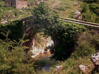 Cilento Laurino Brücke