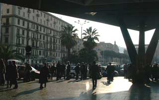Naples Piazza Garibaldi (Bahnhofsvorplatz)