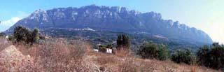 Panorama Monti Alburni nel Cilento